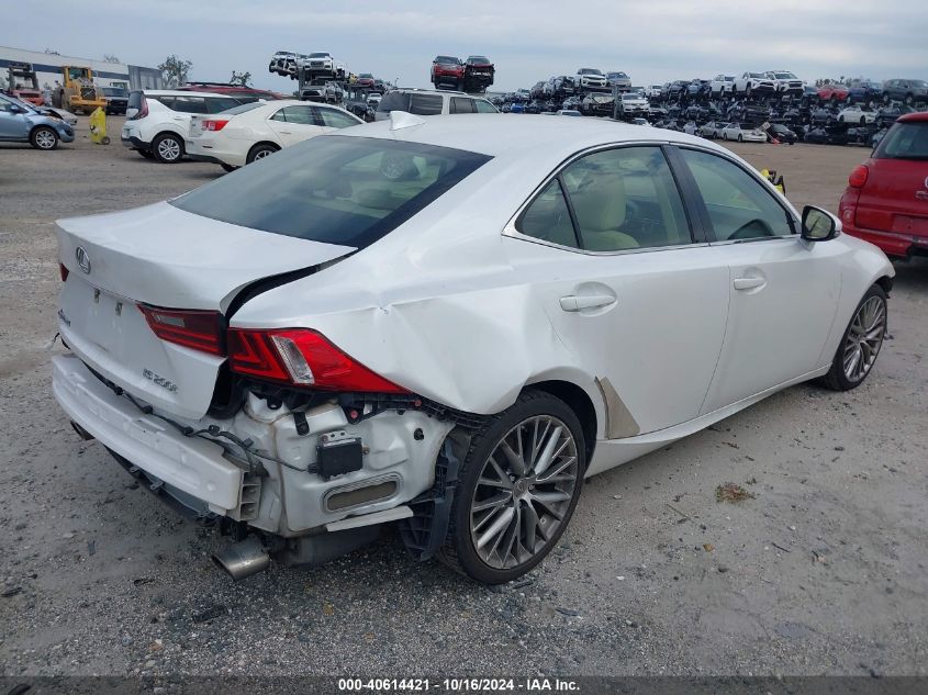 VIN JTHBA1D2XG5030027 2016 Lexus IS, 200T no.4