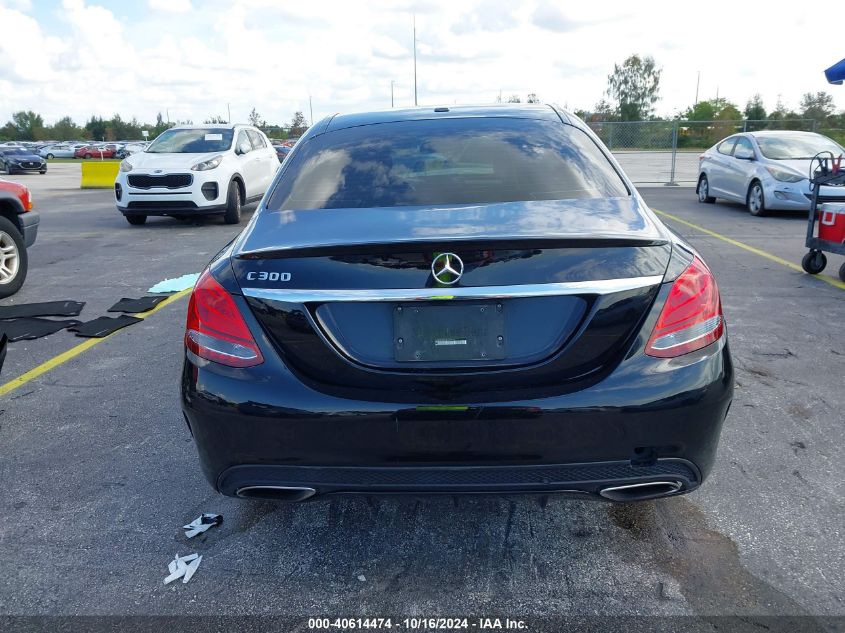 2018 Mercedes-Benz C 300 VIN: 55SWF4JB3JU269966 Lot: 40614474