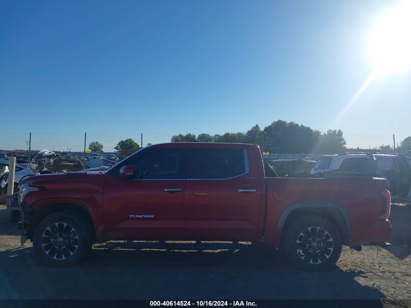 2024 Toyota Tundra Hybrid Limited VIN: 5TFJC5DBXRX043379 Lot: 40614524