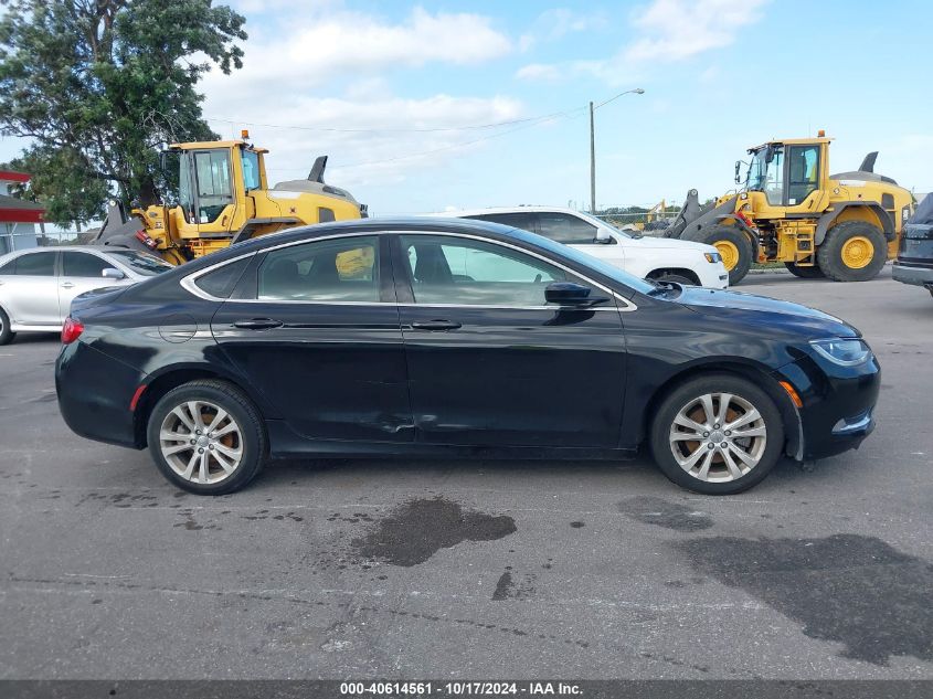 2016 Chrysler 200 Limited VIN: 1C3CCCABXGN136319 Lot: 40614561