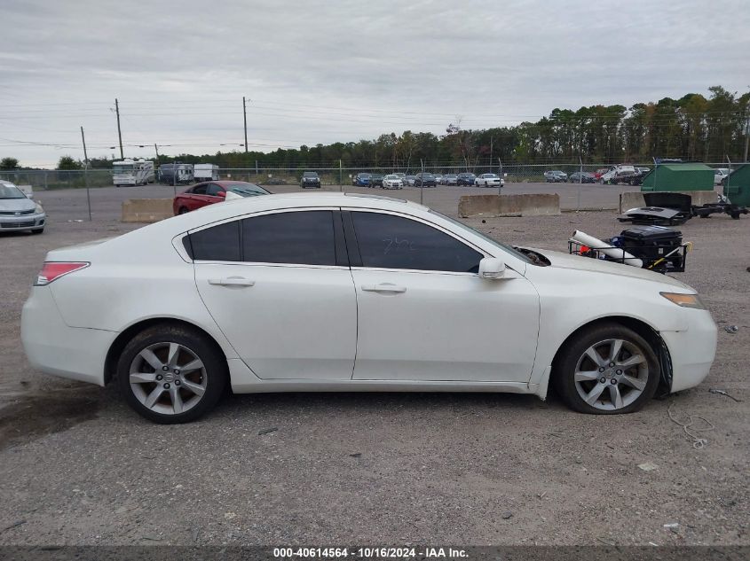 2012 Acura Tl 3.5 VIN: 19UUA8F20CA012283 Lot: 40614564