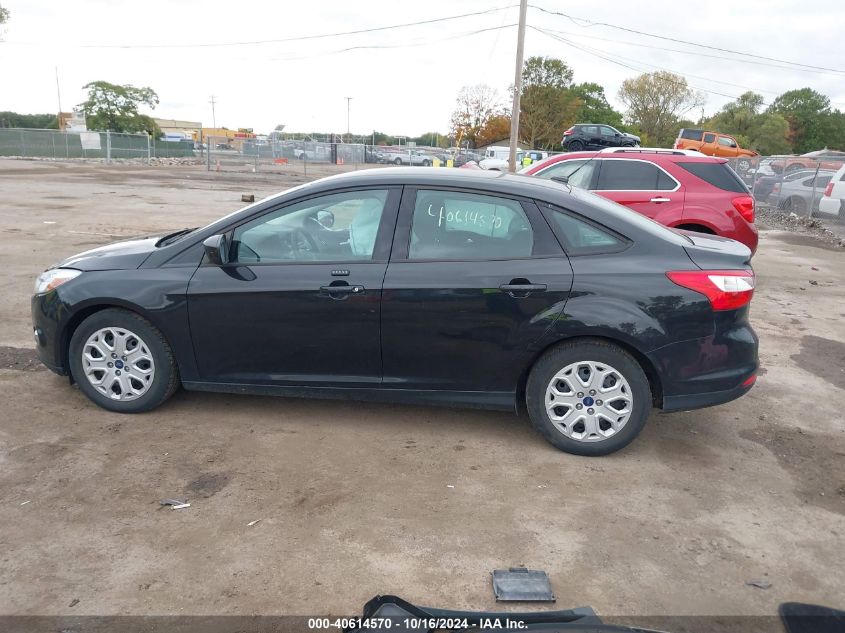 2012 Ford Focus Se VIN: 1FAHP3F21CL448118 Lot: 40614570