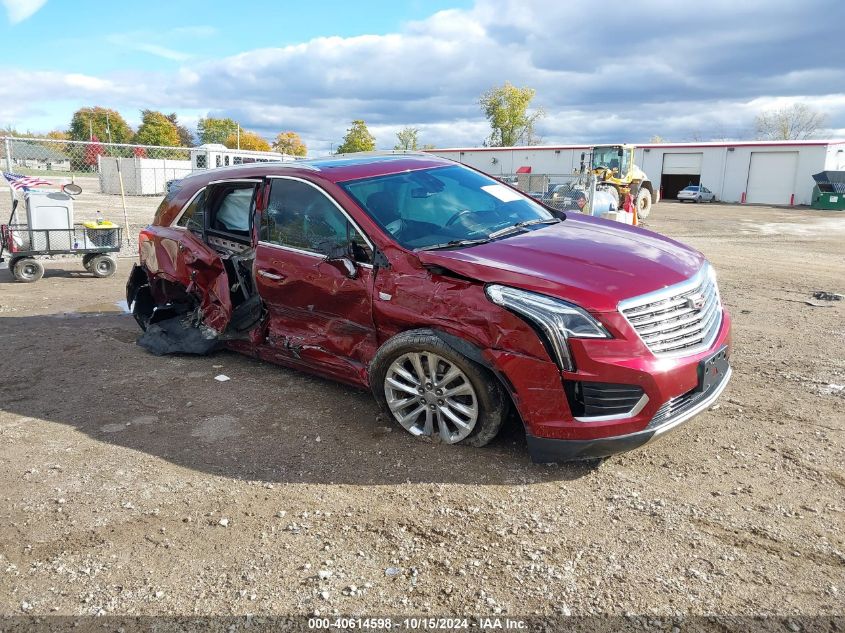 2017 Cadillac Xt5 Platinum VIN: 1GYKNFRS5HZ204621 Lot: 40614598