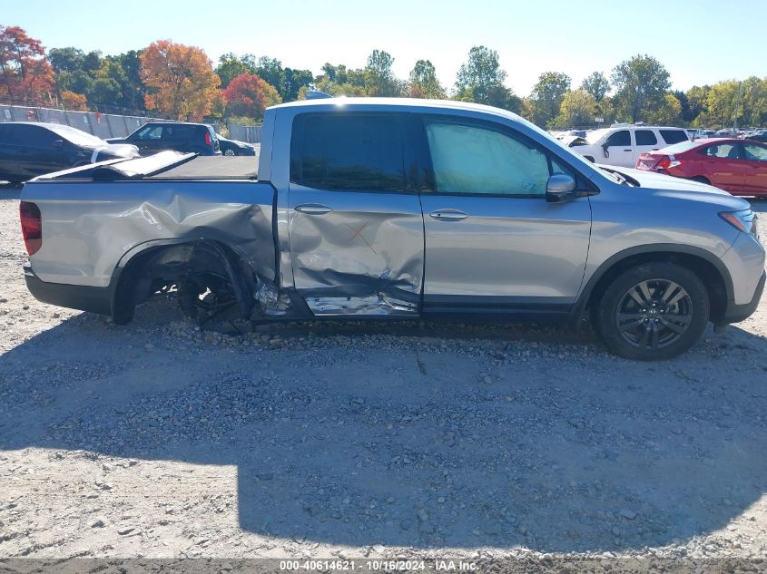 2019 Honda Ridgeline Sport VIN: 5FPYK3F13KB038042 Lot: 40614621