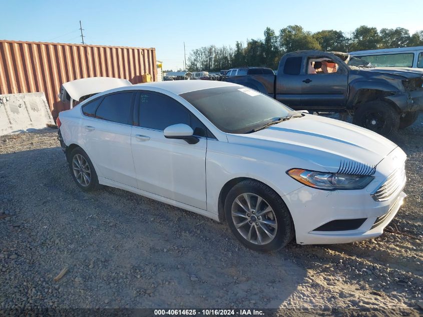 VIN 3FA6P0H74HR355732 2017 Ford Fusion, SE no.1