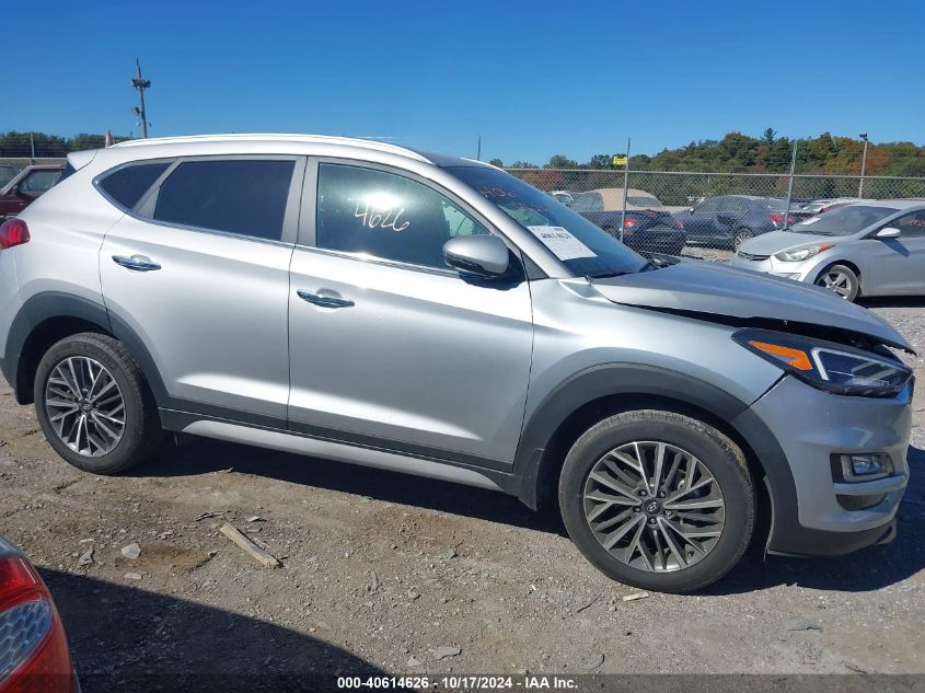 2021 Hyundai Tucson Limited VIN: KM8J3CALXMU364457 Lot: 40614626