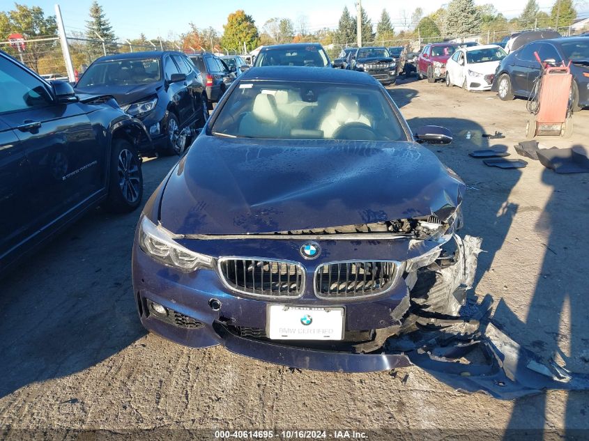 2018 BMW 440I xDrive VIN: WBA4Z7C50JED47369 Lot: 40614695