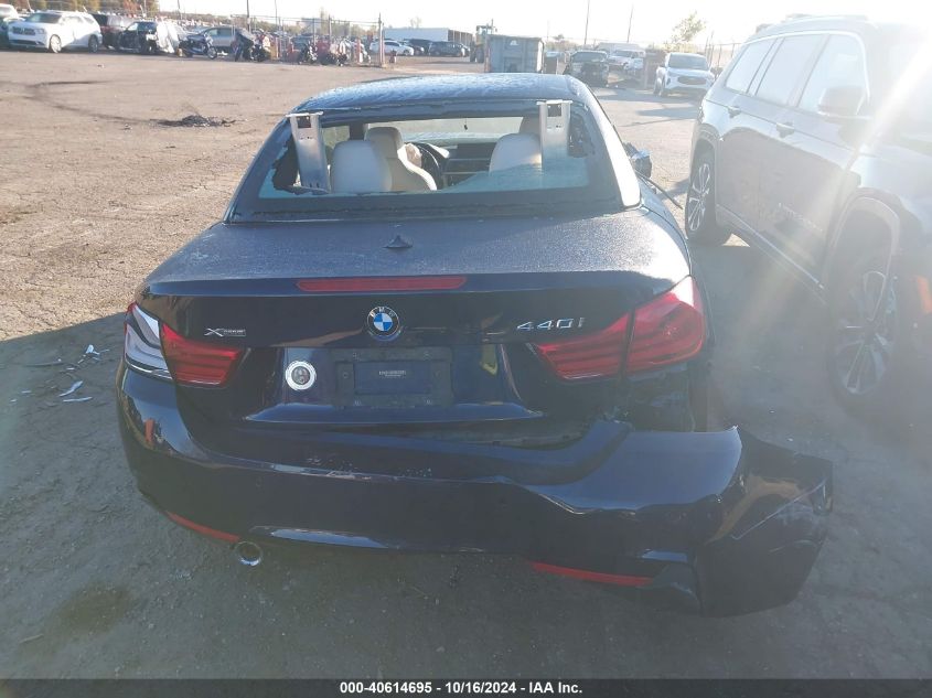 2018 BMW 440I xDrive VIN: WBA4Z7C50JED47369 Lot: 40614695