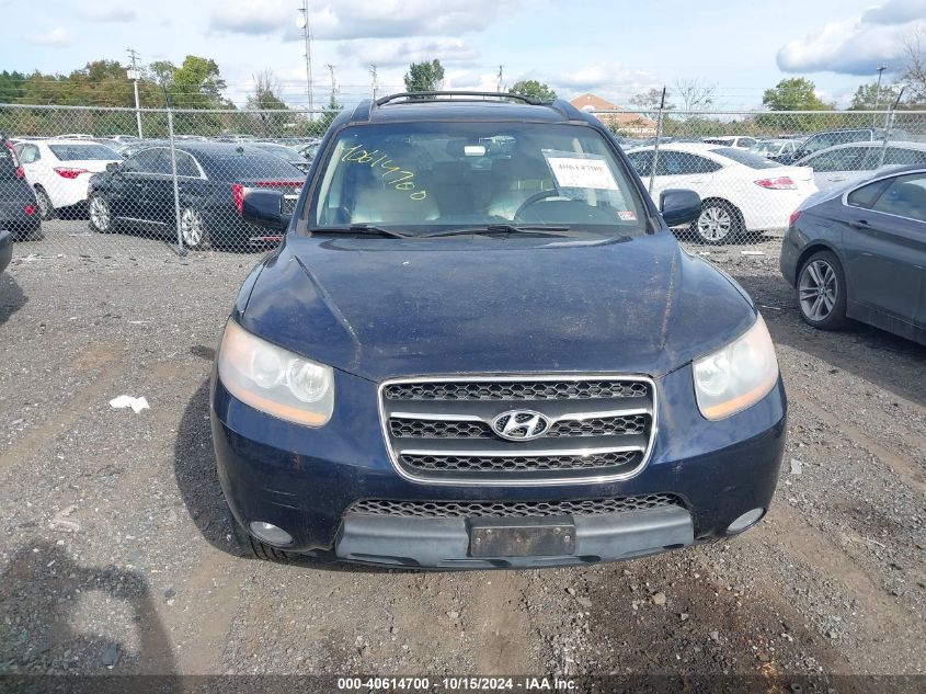 2008 Hyundai Santa Fe Limited/Se VIN: 5NMSH73E08H166449 Lot: 40614700