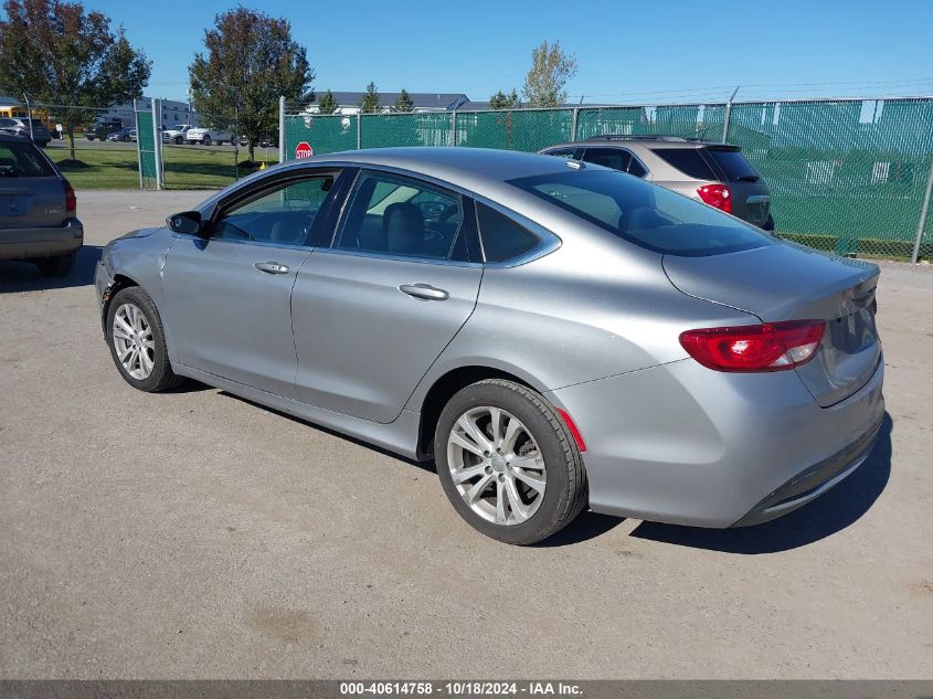 VIN 1C3CCCAB7GN160495 2016 CHRYSLER 200 no.3