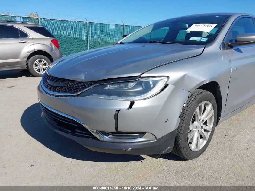 VIN 1C3CCCAB7GN160495 2016 CHRYSLER 200 no.6