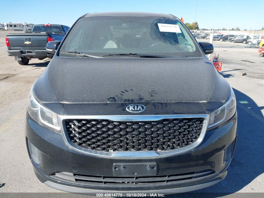 2016 Kia Sedona Lx VIN: KNDMB5C1XG6182326 Lot: 40614770