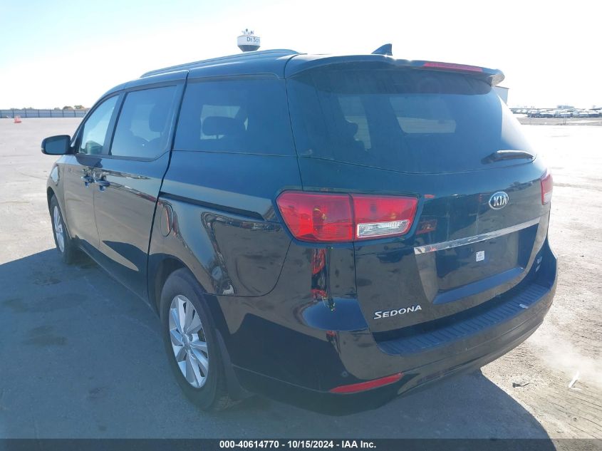 2016 Kia Sedona Lx VIN: KNDMB5C1XG6182326 Lot: 40614770