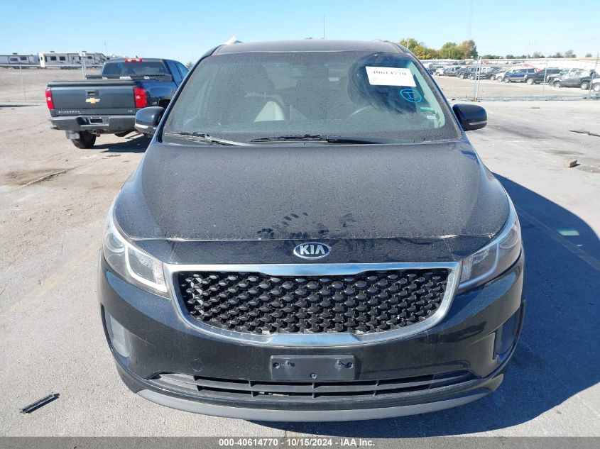 2016 Kia Sedona Lx VIN: KNDMB5C1XG6182326 Lot: 40614770