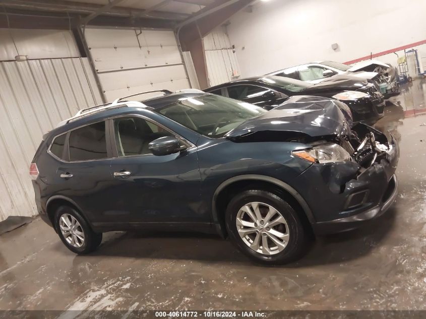 2016 Nissan Rogue Sv VIN: KNMAT2MV9GP714921 Lot: 40614772