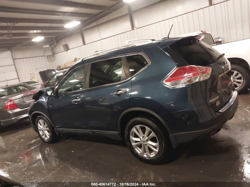 2016 Nissan Rogue Sv VIN: KNMAT2MV9GP714921 Lot: 40614772