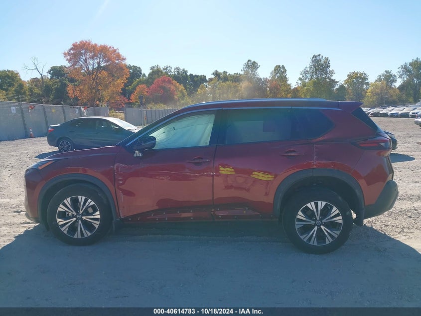 VIN 5N1AT3BB9MC788014 2021 NISSAN ROGUE SV INTELLIGENT AWD