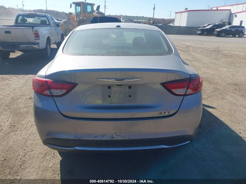 2015 Chrysler 200 Limited VIN: 1C3CCCAB0FN702826 Lot: 40614792