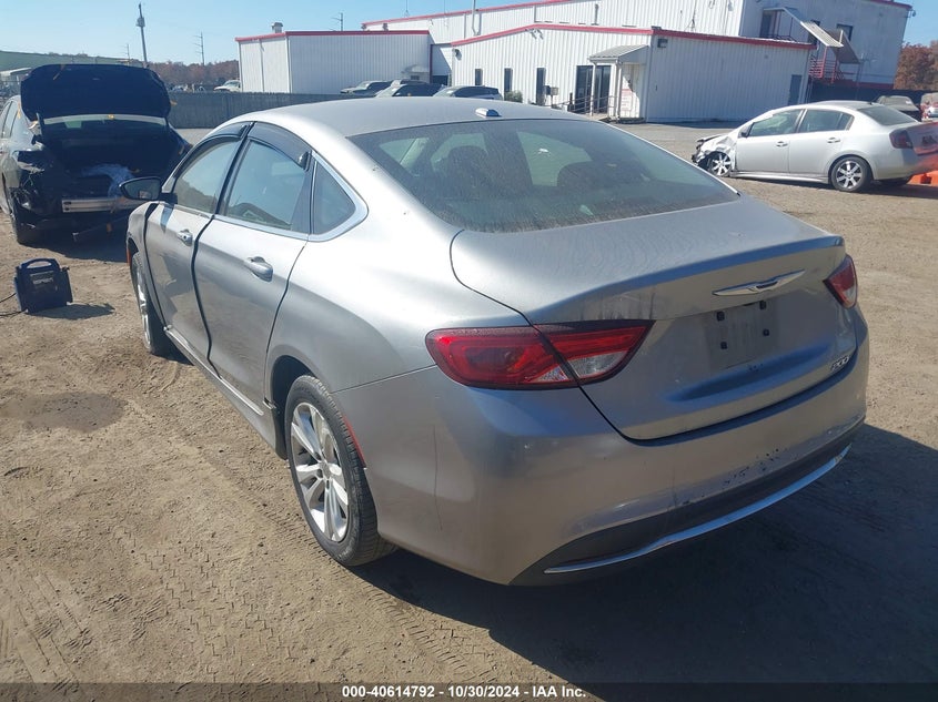2015 CHRYSLER 200 LIMITED - 1C3CCCAB0FN702826