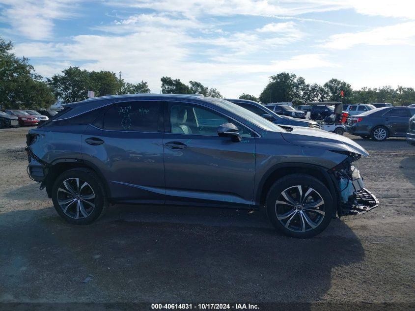 VIN 2T2HZMAA6NC238516 2022 LEXUS RX 350