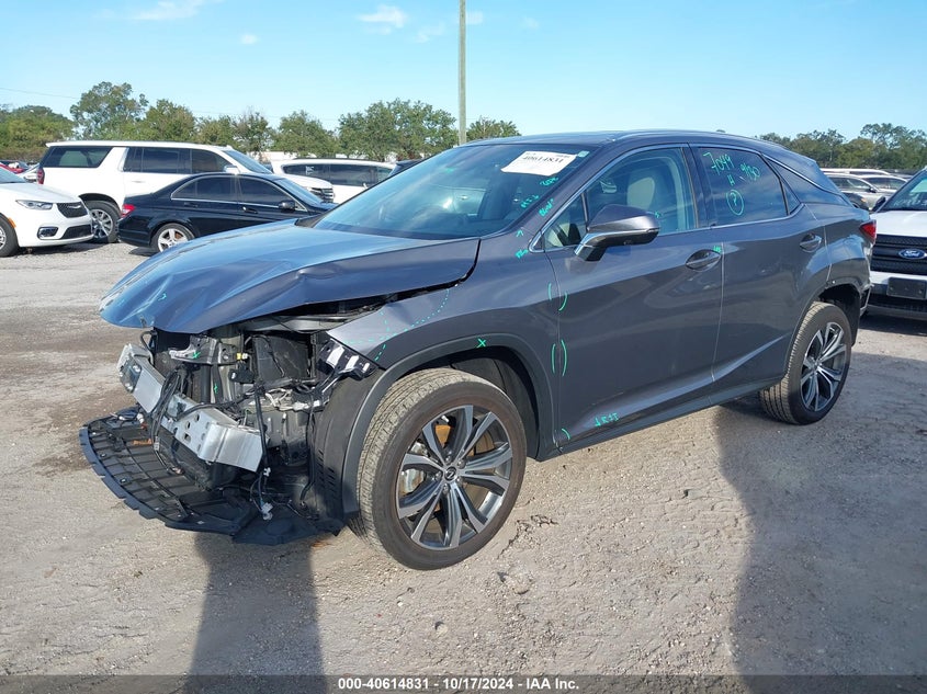 VIN 2T2HZMAA6NC238516 2022 LEXUS RX 350