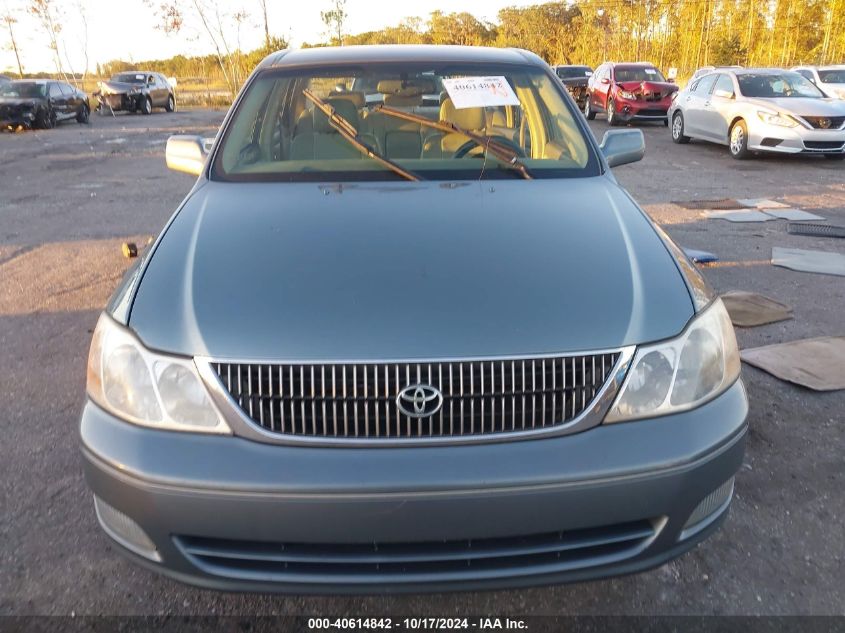 2001 Toyota Avalon Xl/Xls VIN: 4T1BF28B11U192852 Lot: 40614842