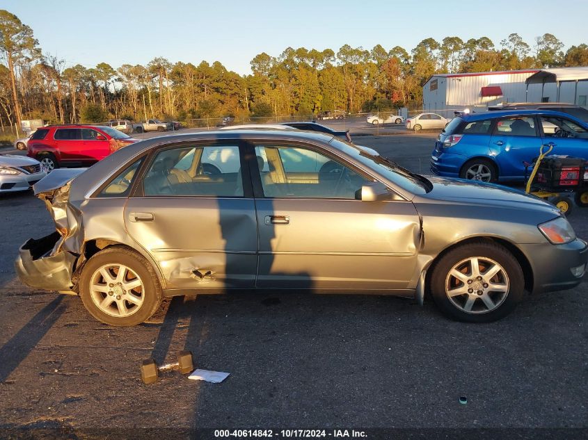 2001 Toyota Avalon Xl/Xls VIN: 4T1BF28B11U192852 Lot: 40614842