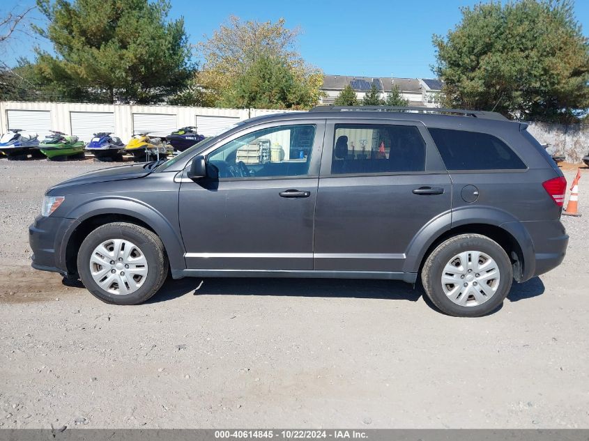 2018 Dodge Journey Se VIN: 3C4PDCAB6JT302627 Lot: 40614845