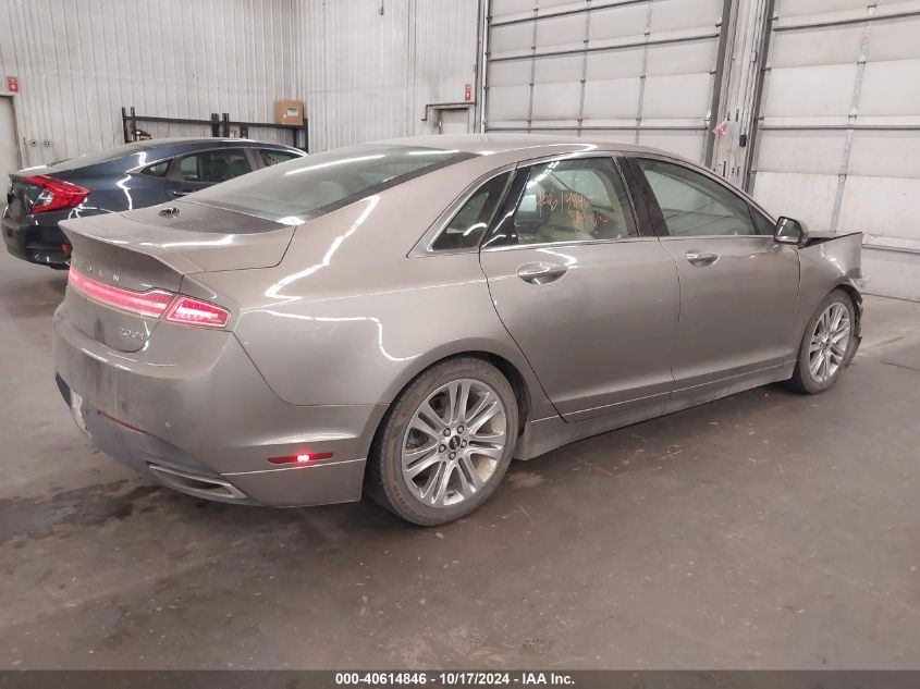 VIN 3LN6L2J90FR619082 2015 Lincoln MKZ no.4