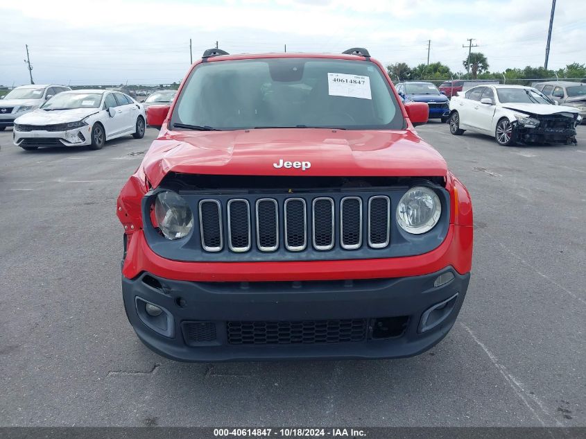 2015 Jeep Renegade Latitude VIN: ZACCJABT0FPB53020 Lot: 40614847