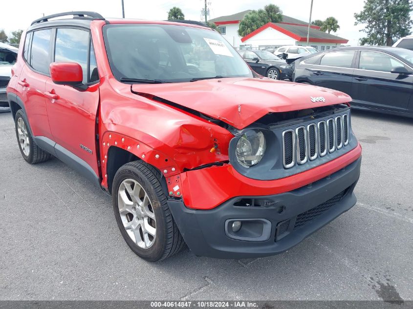 2015 Jeep Renegade Latitude VIN: ZACCJABT0FPB53020 Lot: 40614847