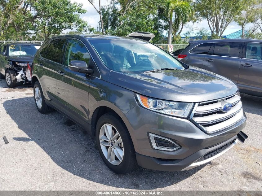 2016 Ford Edge Sel VIN: 2FMPK3J93GBB70879 Lot: 40614866