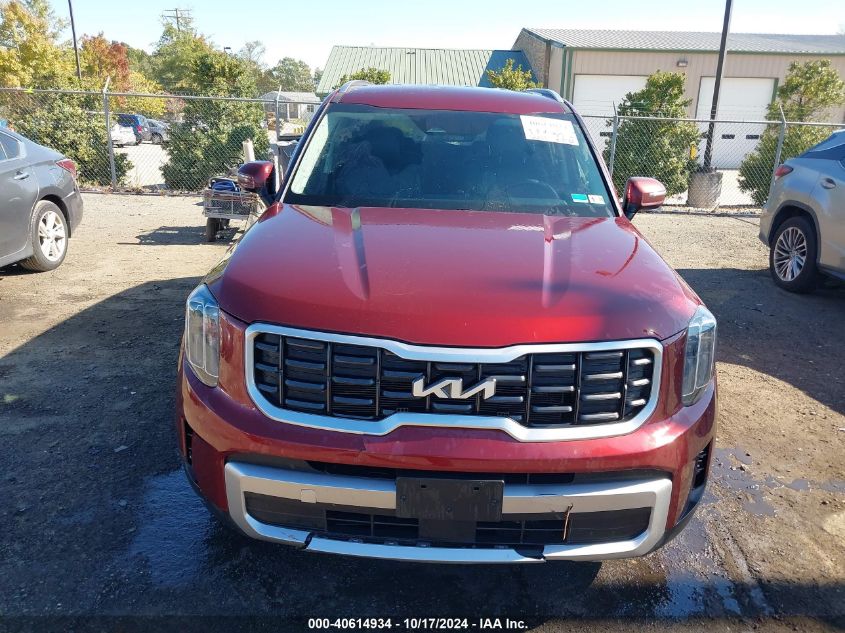 2023 Kia Telluride S VIN: 5XYP6DGC6PG340519 Lot: 40614934