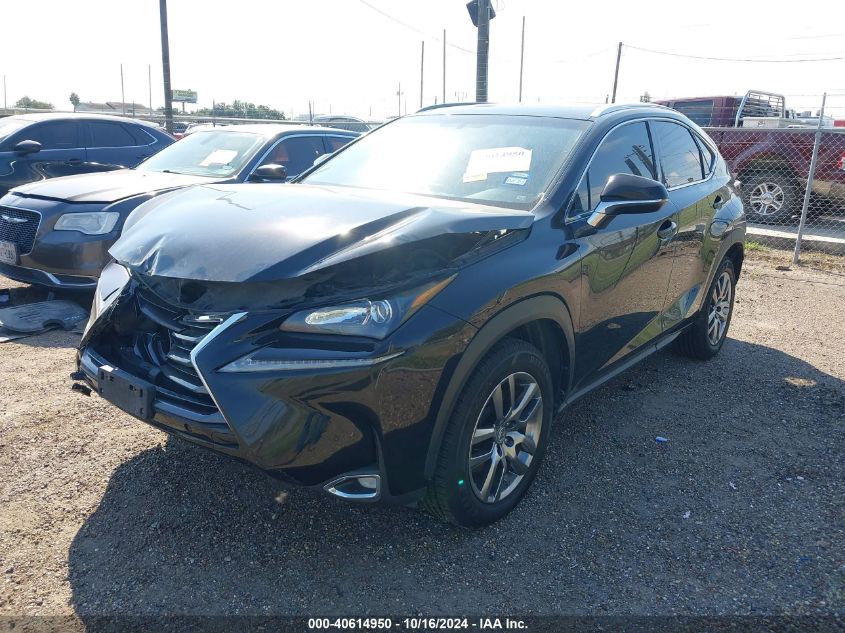 2016 Lexus Nx 200T VIN: JTJYARBZ9G2044297 Lot: 40614950