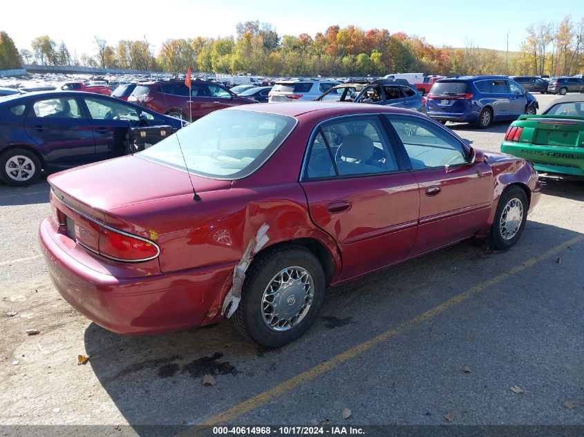 2004 Buick Century Custom VIN: 2G4WS52J141227601 Lot: 40614968