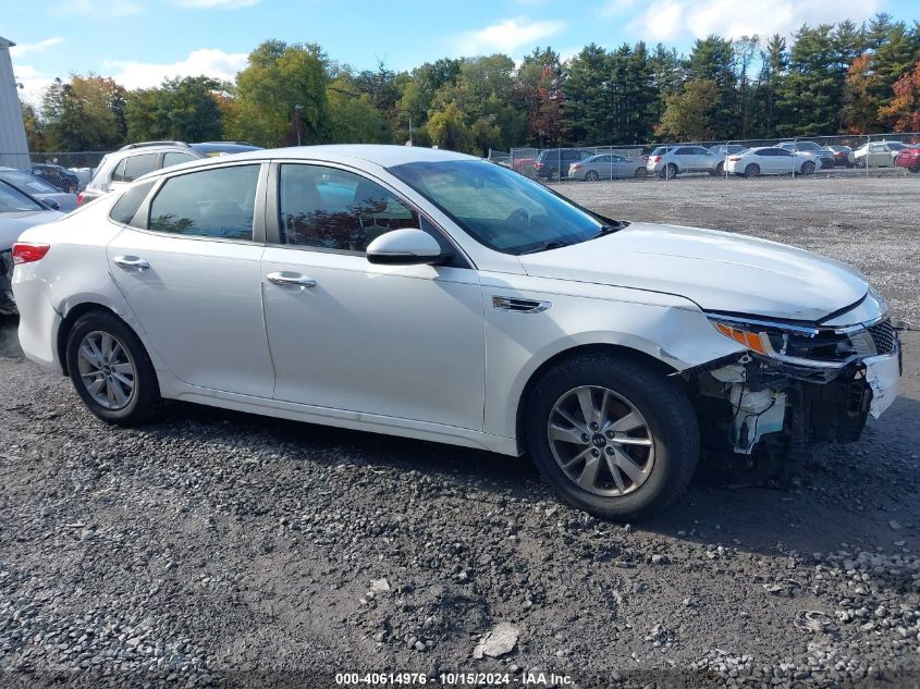 2016 Kia Optima Lx VIN: KNAGT4L39G5098281 Lot: 40614976