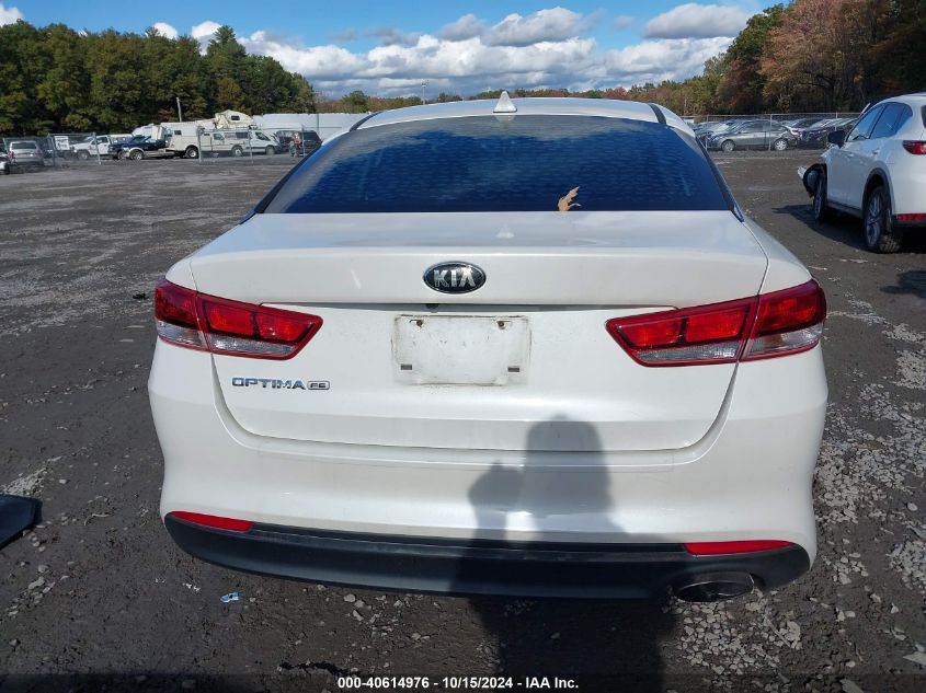 2016 Kia Optima Lx VIN: KNAGT4L39G5098281 Lot: 40614976