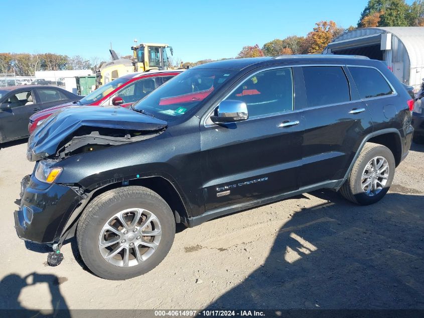 2016 Jeep Grand Cherokee Limited VIN: 1C4RJFBGXGC411030 Lot: 40614997