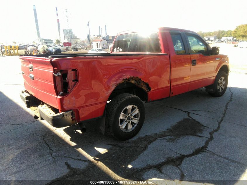 2012 Ford F150 Super Cab VIN: 1FTFX1EF1CKD66986 Lot: 40615009