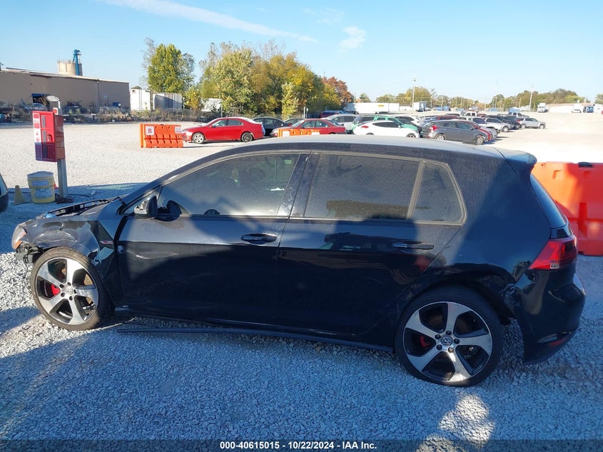 2015 VOLKSWAGEN GOLF GTI 2.0T S 4-DOOR - 3VW4T7AU7FM006173