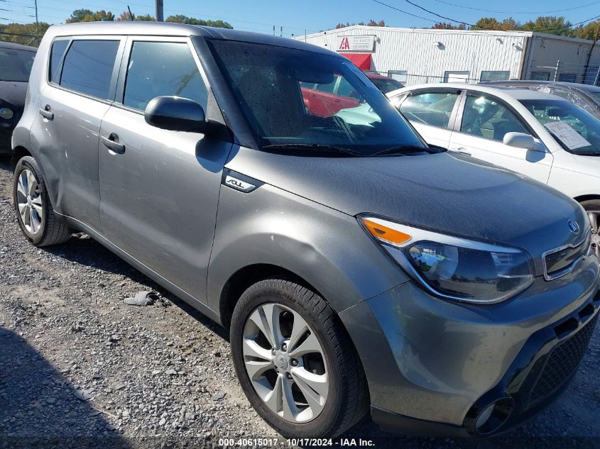 2016 Kia Soul + VIN: KNDJP3A50G7406910 Lot: 40615017