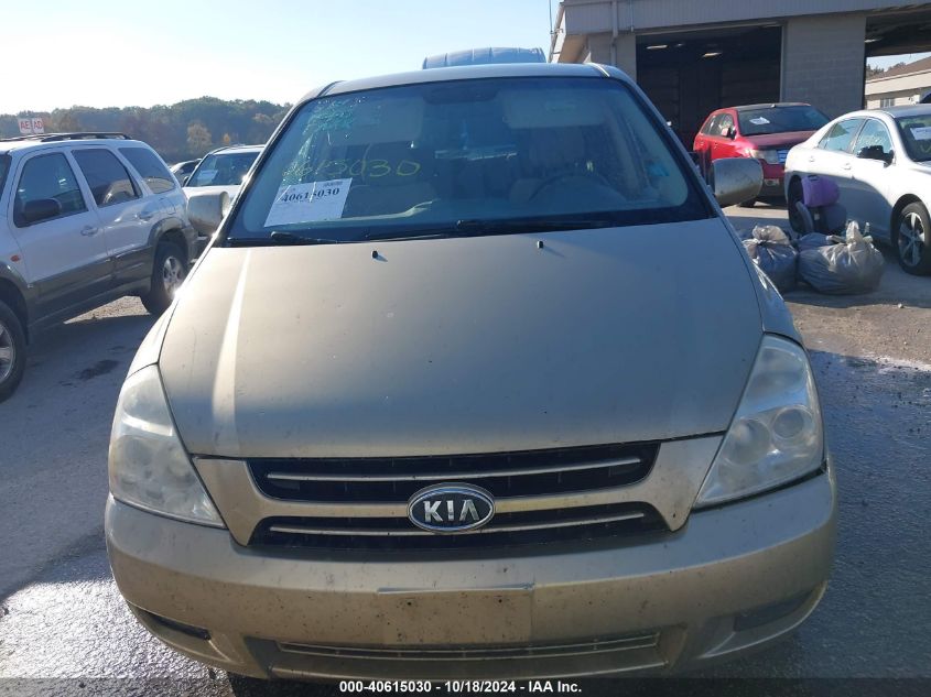 2006 Kia Sedona Ex/Lx VIN: KNDMB233766043656 Lot: 40615030