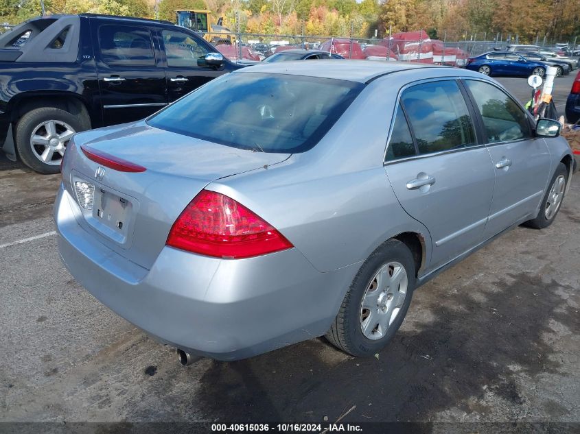 2006 Honda Accord 2.4 Lx VIN: 1HGCM56446A146592 Lot: 40615036