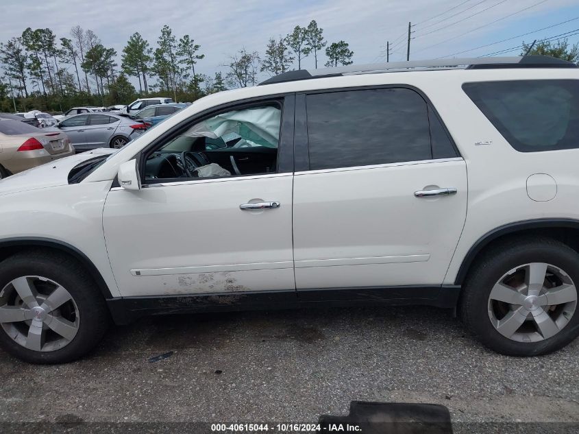 2010 GMC Acadia Slt-1 VIN: 1GKLVMED8AJ179860 Lot: 40615044