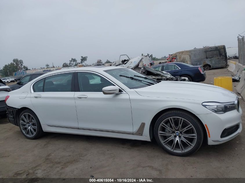 2019 BMW 740I VIN: WBA7E2C51KB218049 Lot: 40615054