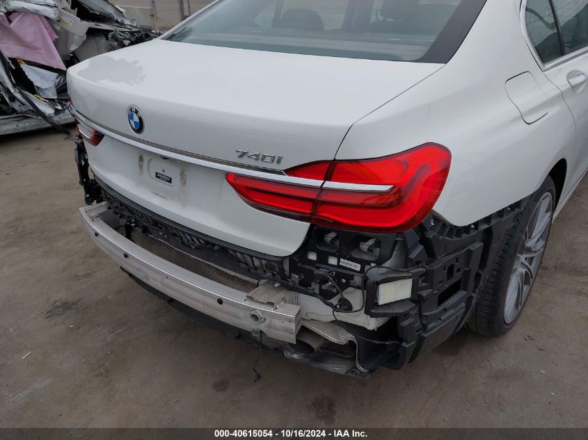 2019 BMW 740I VIN: WBA7E2C51KB218049 Lot: 40615054