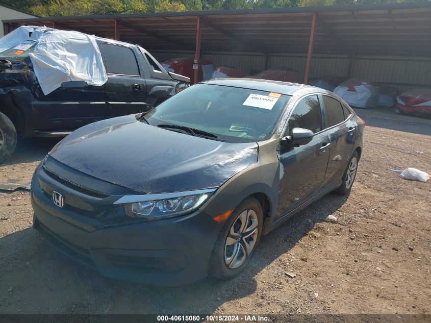 2018 Honda Civic Lx VIN: 19XFC2F58JE042151 Lot: 40615080