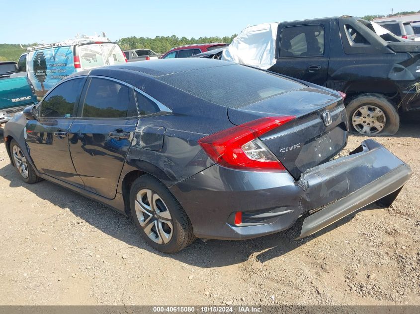 2018 Honda Civic Lx VIN: 19XFC2F58JE042151 Lot: 40615080