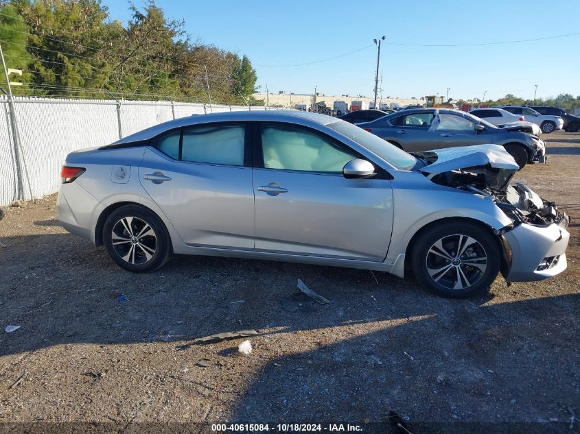 2021 Nissan Sentra Sv Xtronic Cvt VIN: 3N1AB8CV8MY290863 Lot: 40615084