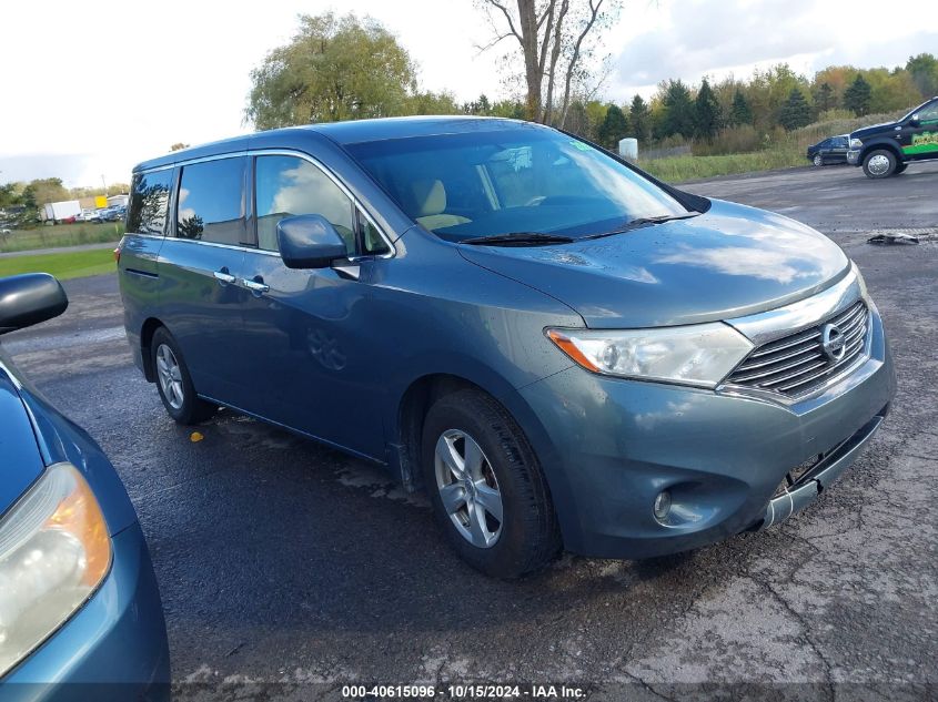 2011 Nissan Quest Sv VIN: JN8AE2KP0B9001583 Lot: 40615096